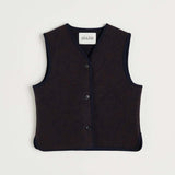 AIAYU Hilda vest - navy melange