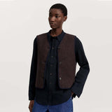 AIAYU Hilda vest - navy melange