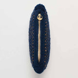 AIAYU Helen Classic clutch taske - Mix Navy / Brownie