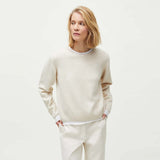 AIAYU Inga cashmere sweater - Pure Ecru