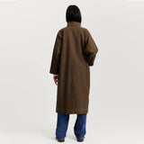 AIAYU Jay Coat Oilskin frakke - bark