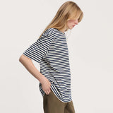AIAYU Lui circular striped tee - Mix Night