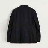 AIAYU Mason Wool blazer - sort