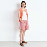 Ferskenfarvet strik vest fra American Vintage