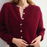 AMERICAN VINTAGE VITO19E cardigan - cherry