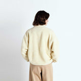 Råhvid teddyjakke fra American Vintage