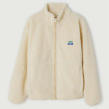 Råhvid teddyjakke fra American Vintage