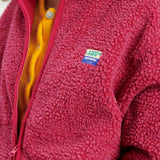 AMERICAN VINTAGE HOK16BC teddy jakke - magenta