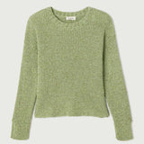 Grøn bomuldsstrik bluse fra American Vintage