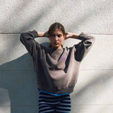 AMERICAN VINTAGE PLI03C sweatshirt - Chataignier vintage