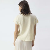 AMERICAN VINTAGE SON02AG t-shirt - Vanille