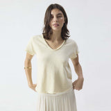 AMERICAN VINTAGE SON02AG t-shirt - Vanille