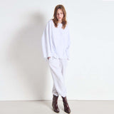 AMERICAN VINTAGE FIZ02J bluse - hvid