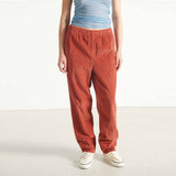 AMERICAN VINTAGE PADO137 bukser - tomette rød fløjl