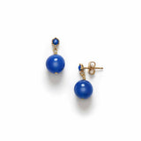 Blå perle øreringe fra Anni Lu
