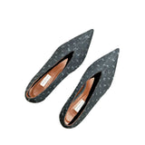 ANONYMOUS COPENHAGEN Phia 55 Pin stiletter - denim