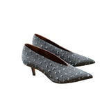 ANONYMOUS COPENHAGEN Phia 55 Pin stiletter - denim