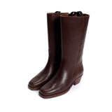 ANONYMOUS COPENHAGEN Tarisha soft calf støvle - coffee brown
