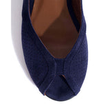 ANONYMOUS COPENHAGEN Tiffy ballerina sko - ink blue