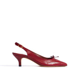 ANONYMOUS COPENHAGEN Kasy 50 Kitten pump sko - Pomegranate