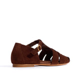 ANONYMOUS COPENHAGEN Lain flat sko - Chocolate