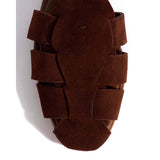 ANONYMOUS COPENHAGEN Lain flat sko - Chocolate