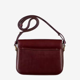 Vin rød skind taske fra APC i Hausfrau