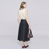 A.P.C Laurene jupe nederdel - anthracite