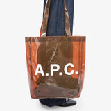A.P.C. Lou tote taske - Marron fonce