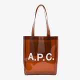 A.P.C. Lou tote taske - Marron fonce