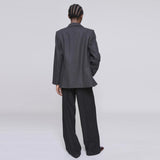 Brun blazer i uld fra A P C i Hausfrau