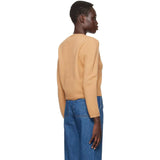 Camel brun Mila cardigan fra APC