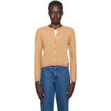Camel brun Mila cardigan fra APC