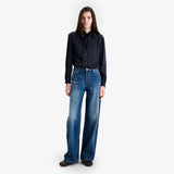 A.P.C. Marguerite skjorte - dark navy