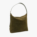 A.P.C. Vera Maxi taske - Kaki Fonce ruskind