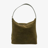 A.P.C. Vera Maxi taske - Kaki Fonce ruskind