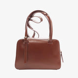 A.P.C Virginie box taske - noisette brun