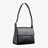 A.P.C. Virginie flap taske - sort