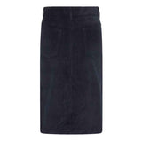 A.P.C. Lizzie nederdel - Dark Navy fløjl
