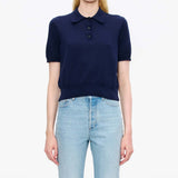 A.P.C. Ruby polo bluse - navy