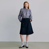 APOF Becca nederdel - Eclipse Blue