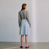 APOF Becca nederdel - Milky Stripe