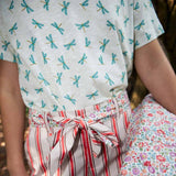 Apof t-shirt med guldsmed print