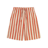 Knælange stribede shorts fra Apof