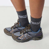 AMERICAN VINTAGE CLY00B strømper - anthracite grå