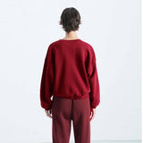 AMERICAN VINTAGE IZU03A sweatshirt - cerisier