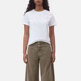 CLOSED Basic T-shirt - hvid