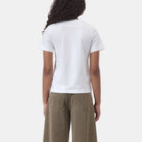 CLOSED Basic T-shirt - hvid