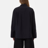 CLOSED Embroidered skjorte - sort