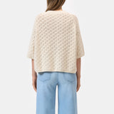 CLOSED Crew neck cardigan - Ivory